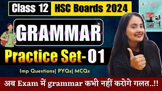 DAY 01 of 10 GRAMMAR PRACTICE SERIES English Class 12 HSC By shafaquenaaz [upl. by Sackman774]