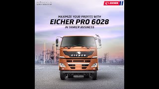 Eicher Pro 6028  Tanker Chassis [upl. by Lezah]