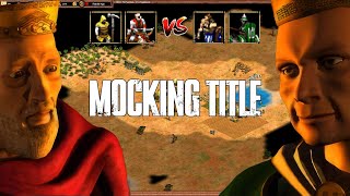 Im uploading every game of AOE2 I play until I die in 4K  427 Mocking Title [upl. by Reade202]