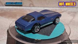 Review Corvette Stingray HOT WHEELS [upl. by Gnas265]