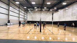 Mishawaka Field house Volleyball 6’s coed Game 1 11624 [upl. by Filler]