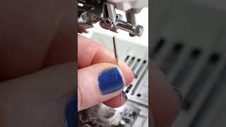 How to change a sewing machine needle [upl. by Issiah]