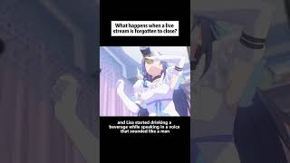 What happens when a live stream is forgotten to closeanime animecomicdub animeedit [upl. by Bornstein971]