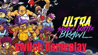 Ultra Space Battle Brawl  Switch Gameplay First 15 Minutes Street Fighter x Pong [upl. by Nnagrom]