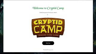 Cryptid Camp  Whats Your Cabin [upl. by Campos]