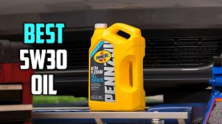 Top 5 Best 5w30 Oils Review for CarPetrol EngineGeneratorLawn Mower 2024  Synthetic Motor Oils [upl. by Erdnoid]