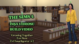 The Sims 4 Growing Together  For Rent Ev İnşa Videosu 🔨Simmer Semo Vlog 📍sims4 thesims4 nocc [upl. by Bergren604]