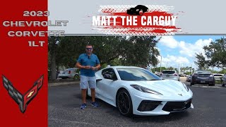 Is the 2023 Chevrolet Corvette 1LT the best performance car for the price Review drive 060 test [upl. by May200]