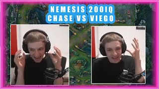 Nemesis 200IQ Syndra Chase vs Viego 👀 WHOLESOME [upl. by Neyut565]