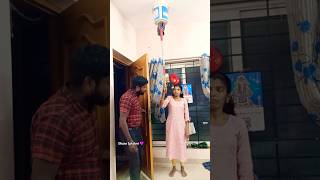 New Trick 🤣 Adi paavi 😰 funny shorts wife vomedy viralvideo dhanalakshmi [upl. by Kellyann]