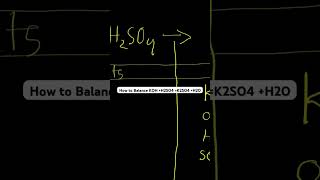 How to Balance KOH H2SO4 K2SO4 H2O [upl. by Etnauj]