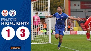 HIGHLIGHTS  Kidderminster Harriers 13 Spireites [upl. by Dumond572]