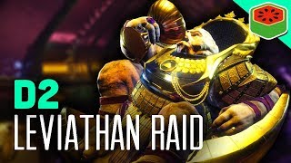 COMPLETE LEVIATHAN RAID  Destiny 2  The Dream Team [upl. by Oilejor]