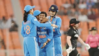 India W Vs New Zealand W 1st ODI Highlights India CricketNews Highlights NewZealand [upl. by Claudianus]