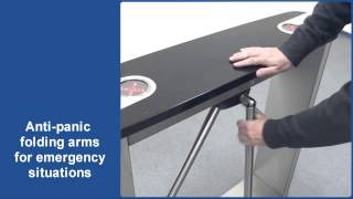 Video of PERCo Box tripod turnstiles [upl. by Hakeem]