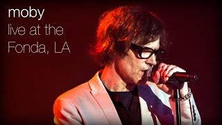 Moby  The Lonely Night Live at The Fonda LA [upl. by Sidnarb131]