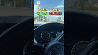 Baleno Mileage Test 2024 shorts [upl. by Hallvard258]