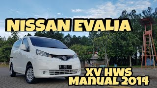 NISSAN EVALIA XV HWS MT 2014 [upl. by Attenrev]