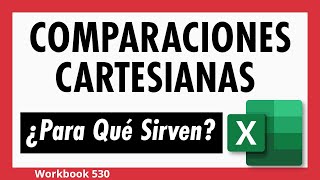 Comparaciones Cartesianas en Excel ¿Para Qué Sirven [upl. by Ahsieym]