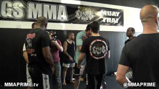 Werdum vs Overeem Training with Mayhem Tito Mark Munoz  Kings MMA [upl. by Edecrem]