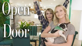 Inside Cara and Poppy Delevingnes JungleThemed Home  Open Door  Architectural Digest [upl. by Circosta]