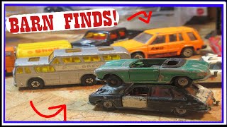 Barn Finds  VERY OLD Majorette and vintage diecast cars [upl. by Akitahs]