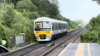 Trains and tones and a tour at Denham Golf Club Chiltern class 66s 165s 168s and 68s [upl. by Waligore]