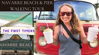 Navarre Beach Florida amp Pier  Walking Tour [upl. by Huba]