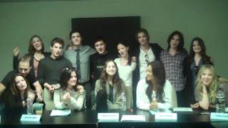 Pretty Little Liars cast on says thank you on facebook [upl. by Aleit761]