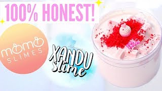 100 HONEST Famous  Underrated Instagram Slime Shop Review NonFamous USUK Slime Package Unboxing [upl. by Susann]