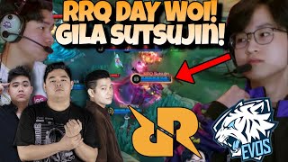 RRQ SUTSUJIN INI BOSS  RRQ DAY LETS GOOO  RRQ VS EVOS MATCH 1  MPL S14 [upl. by Airotna]