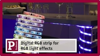 Digital LED strips Manage RGB light effects using remote control [upl. by Ambros]