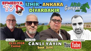 16112024 Cumartesi Diyarbakır İzmir ve Ankara At Yarışları Altılı Ganyan Tahminleri [upl. by Hobie]