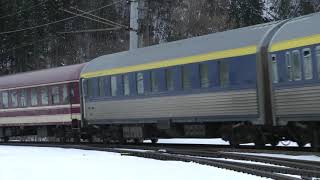 SonderZugverkehr am Arlberg Dalaas Klostertal [upl. by Adnarem]