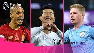 BEST Premier League Goals of the Month  November  201920  201516 [upl. by Puritan]