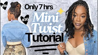 Mini Twist The Girls Latest Protective Style Fixation amp Short Storytime Ft QVR Hair [upl. by Charlotte]