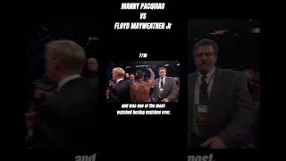 BOXING FIGHTS THAT BROKE THE INTERNET PART 710 MANNY PACQUIAO VS FLOYD MAYWEATHER floydmayweather [upl. by Dymoke]