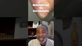 Moisturizer vs Keratolytic For Feet [upl. by Mallissa]