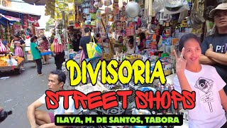 4K DIVISORIA STREET SHOPS  MURANG PANINDA SA ILAYA M DE SANTOS AT TABORA STREET [upl. by Jeminah883]