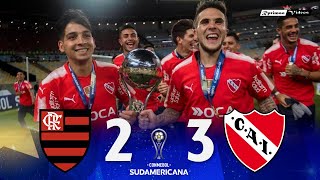 Flamengo 2 x 3 Independiente ● Sudamericana 2017 Final Extended Goals amp Highlights HD [upl. by Nossila942]