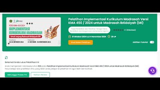 Pelatihan Implementasi Kurikulum Madrasah KMA 4502024  3 1 Struktur Kurikulum Madrasah [upl. by Eiuol201]