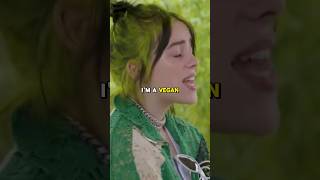 Billie Eilish talks about being vegan 🌱 [upl. by Virgilio]