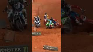 And crash motorcycle supermotocross [upl. by Holder261]