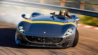 Racing the €17M Ferrari Monza SP1 in Maranello  Nico Rosberg [upl. by Saltzman]