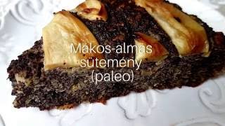 Paleo mákosalmás sütemény [upl. by Mowbray]