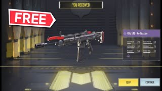 UNLOCKING FREE KILO 141  RED ACTION IN COD MOBILE [upl. by Zeke156]