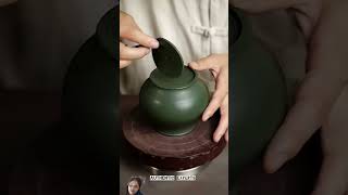 handmade ceramicart ceramics diy potteryart tea potterylover viralvideo [upl. by Ahsenal]