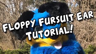 How to make floppy fursuit ears  TUTORIAL [upl. by Iglesias532]