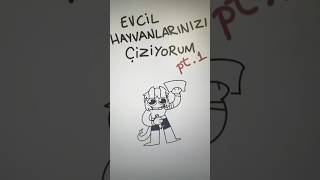 Evcil Hayvanlarınızı Çiziyorum PART 1 [upl. by Labannah]