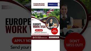 Europe Work Visa Made EASY 2024  Apply Today workpermit job workabroad shortsfeed [upl. by Namrac]